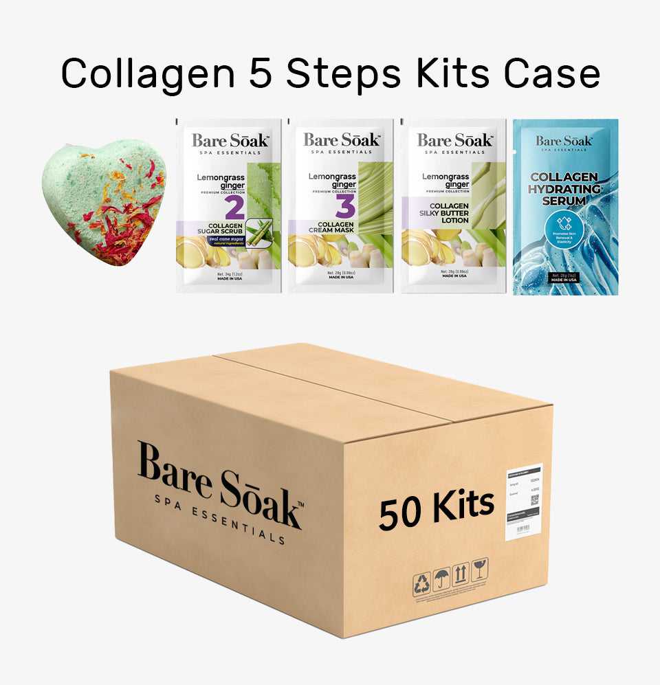 Collagen 5 Steps Kit - Lemongrass | (Case Pack 50 Kits)