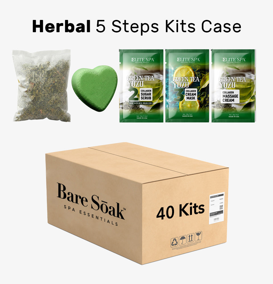 Herbal 5 Steps Kit - Green Tea (case pack 40 kits)