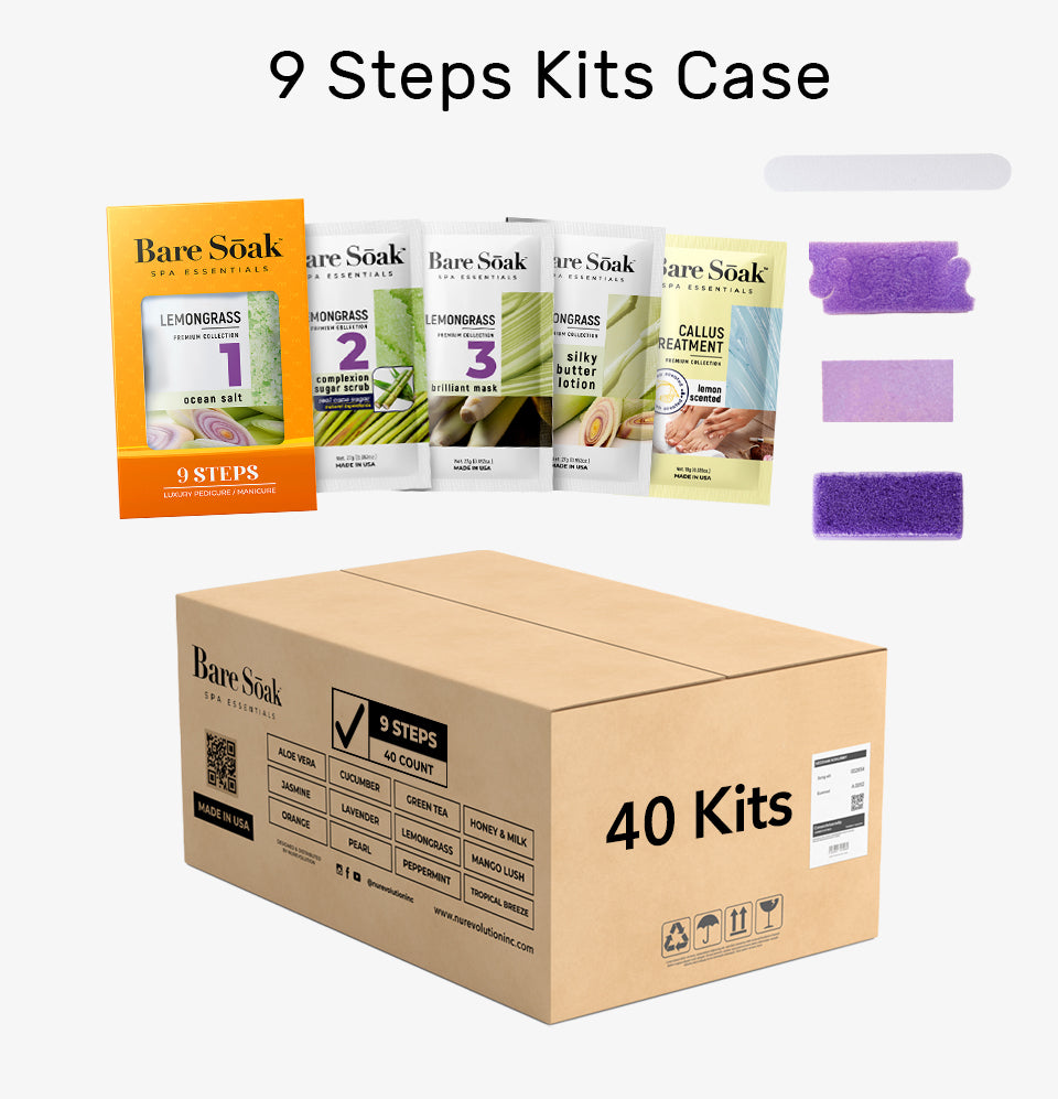 9 Steps Kit – Lemongrass Case Pack of 40 Kits)