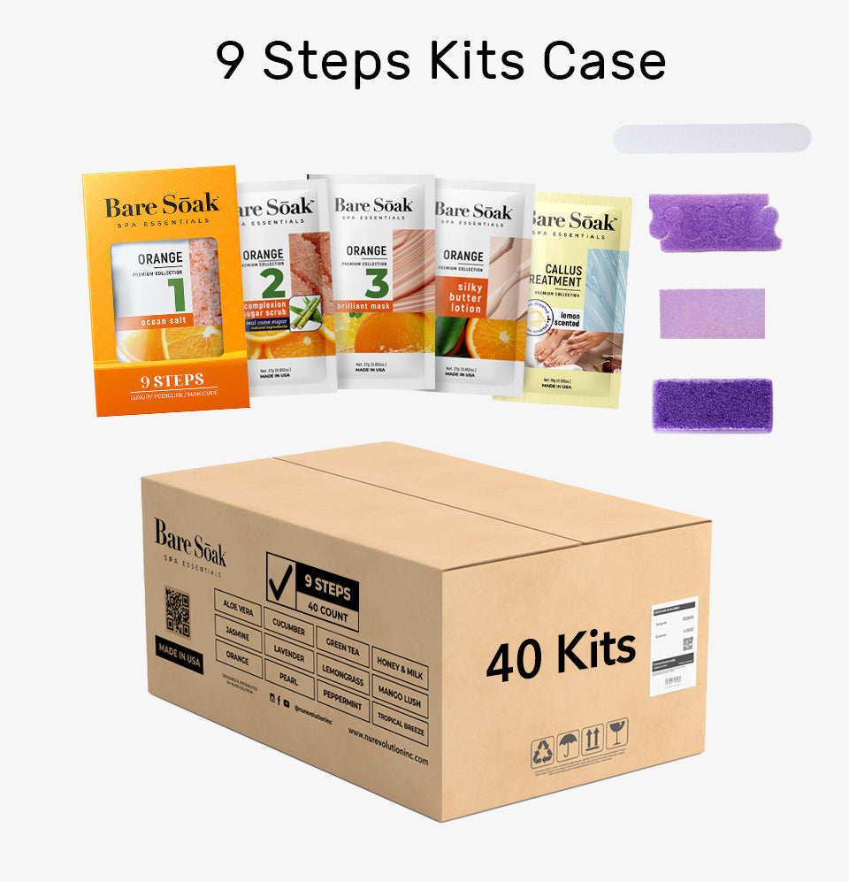 9 Steps Kit – Orange Case Pack of 40 Kits)