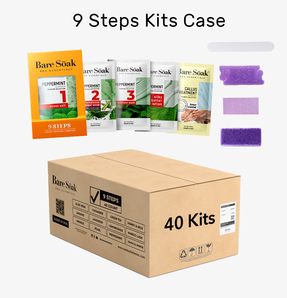 9 Steps Kit – Peppermint Case Pack of 40 Kits)