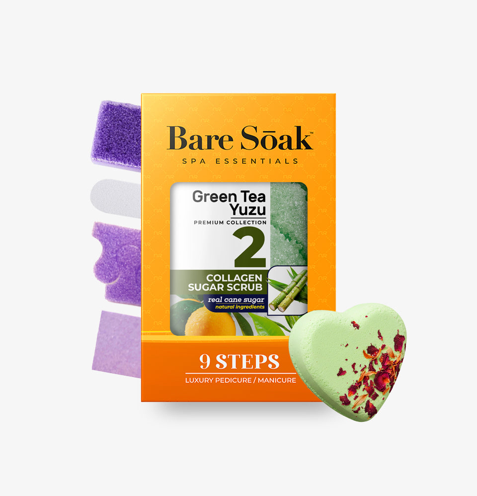 Fizz Heart Collagen 9 Steps Kit - Green Tea Yuzu