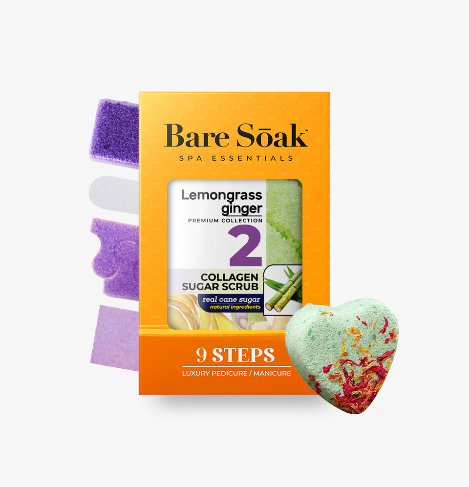 Fizz Heart Collagen 9 Steps Kit - Lemongrass Ginger