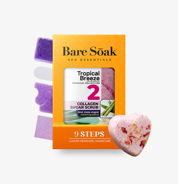 Fizz Heart Collagen 9 Steps Kit - Tropical Breeze – Bare Soak