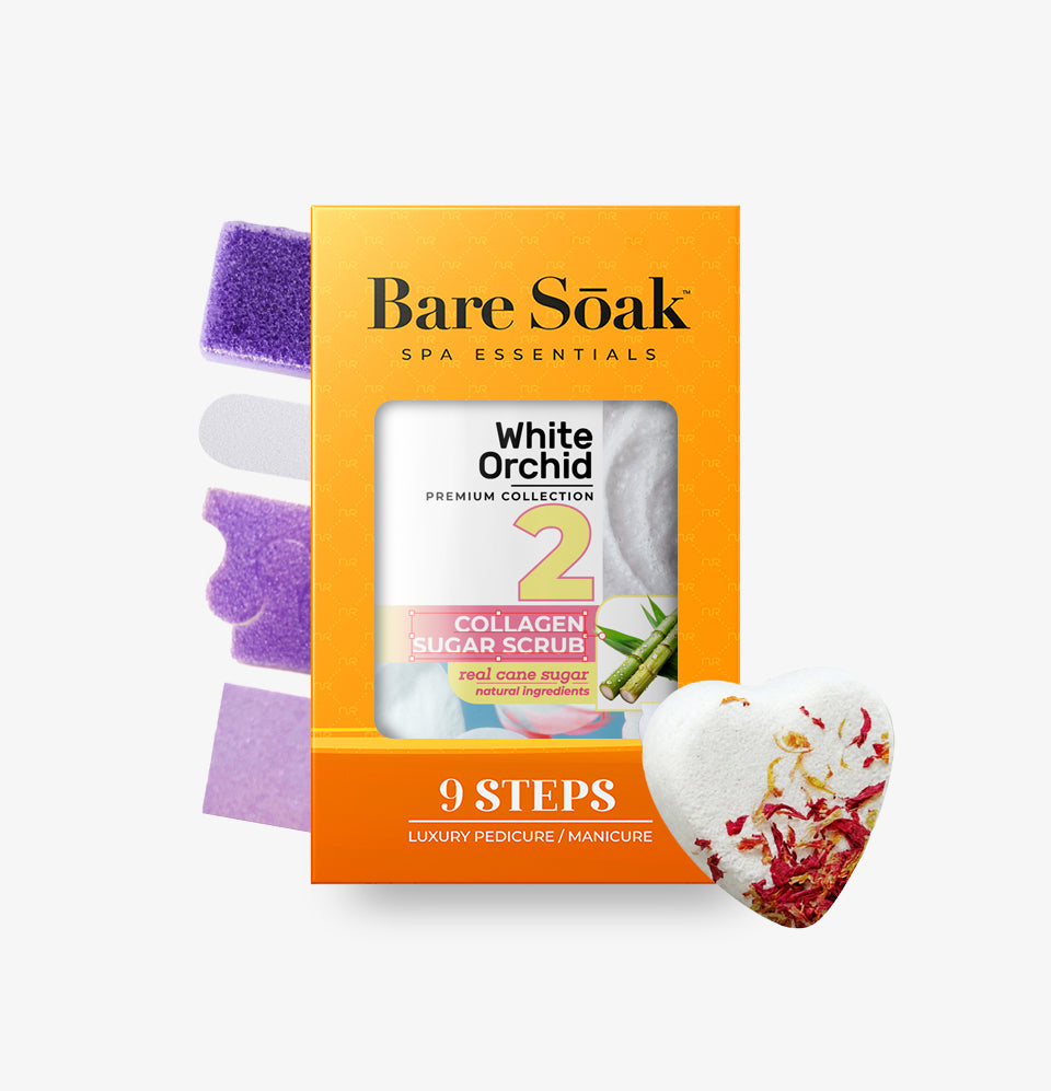 Fizz Heart Collagen 9 Steps Kit - White Orchid