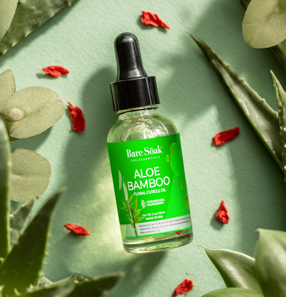 Floral Cuticle Oil 2oz - Aloe