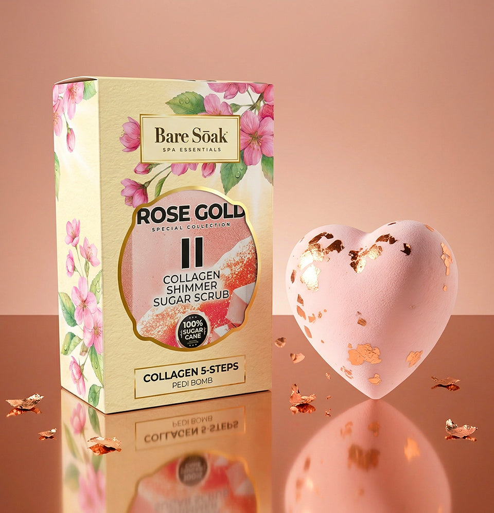Rose Gold Collagen 5 Steps Kit + Vitamin Boost
