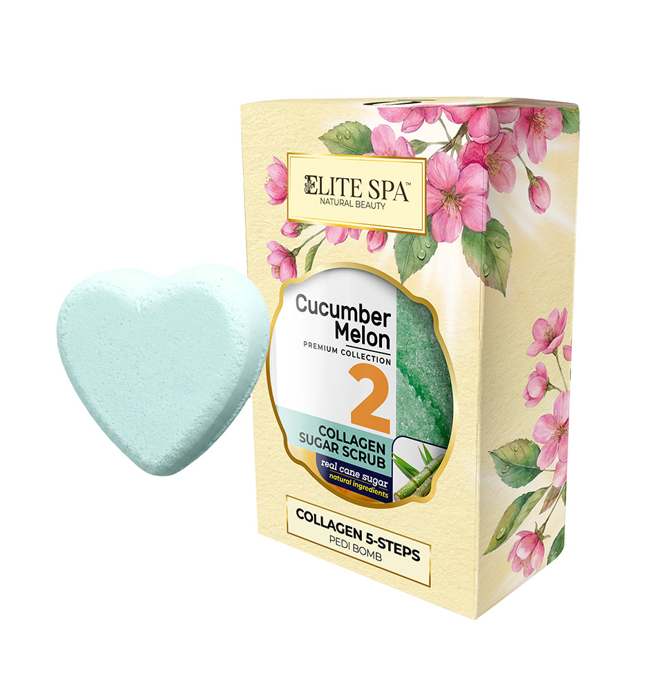Collagen - 5 Steps - Pedi Bomb - Cucumber Melon