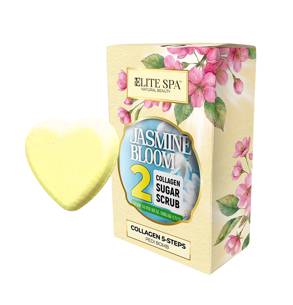 Collagen - 5 Steps - Pedi Bomb - Jasmine Bloom