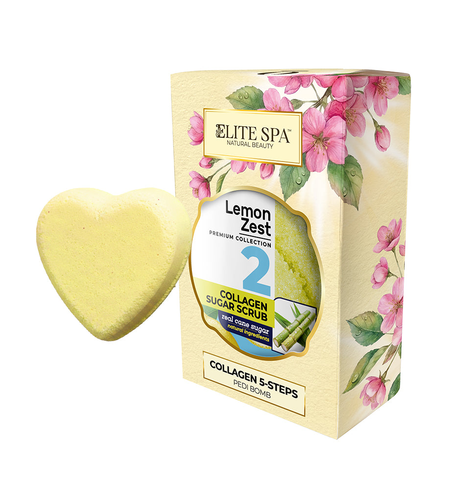 Collagen - 5 Steps - Pedi Bomb - Lemon Zest