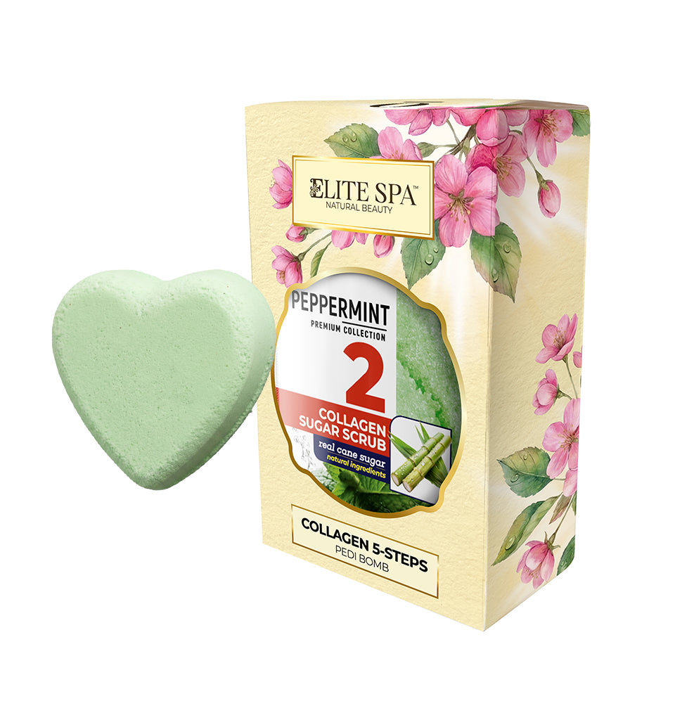 Collagen - 5 Steps - Pedi Bomb - Peppermint