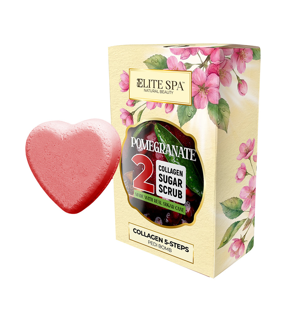 Collagen - 5 Steps - Pedi Bomb - Pomegranate
