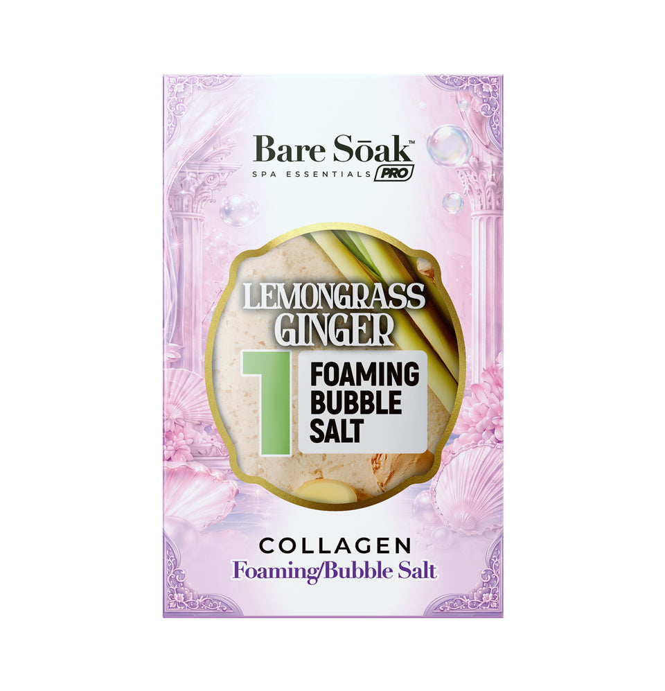 Collagen Foaming/Bubble • 3 Steps Kit - Lemongrass Ginger Scent