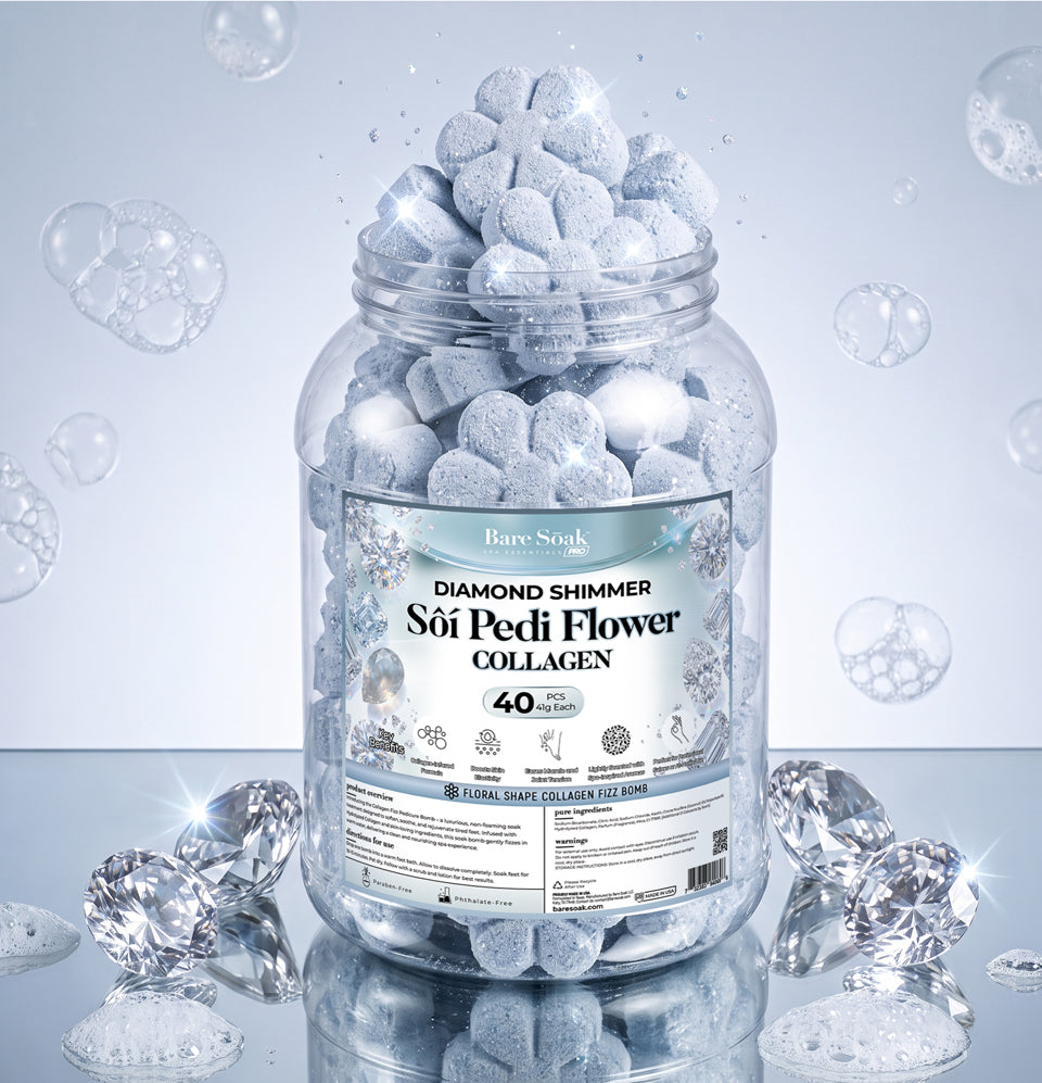 Diamond Shimmer • Soi Pedi Flower