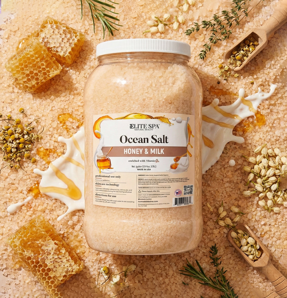Gallon Ocean Salt - Honey & Milk