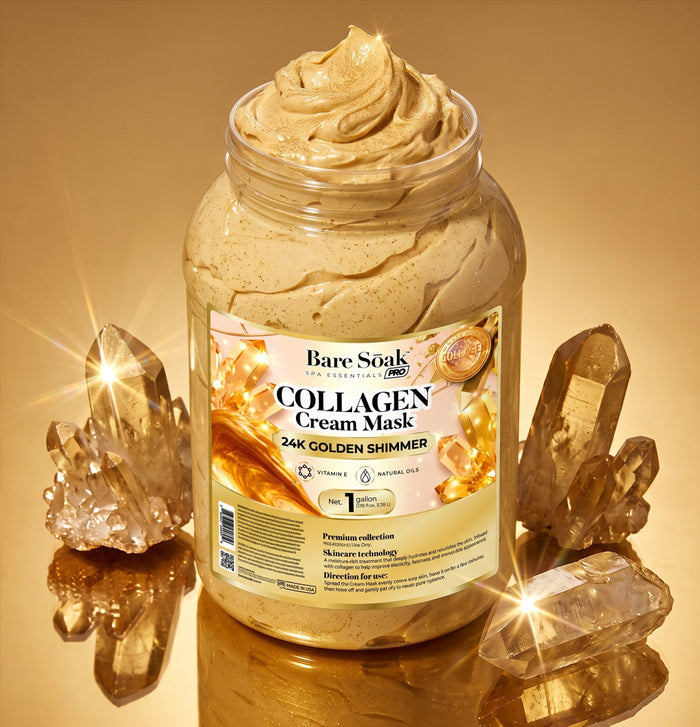 24K Golden Shimmer • Cream Mask