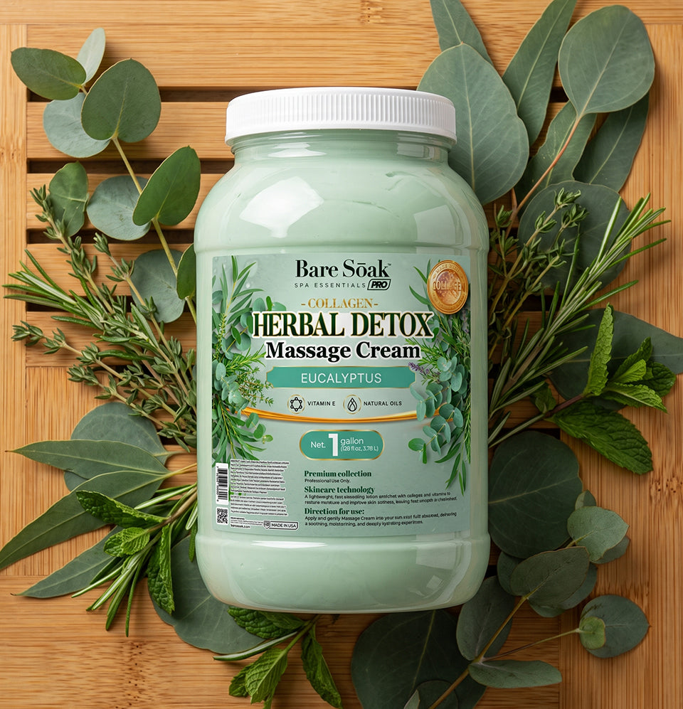 Eucalyptus Herbal Detox • Collagen Massage Cream