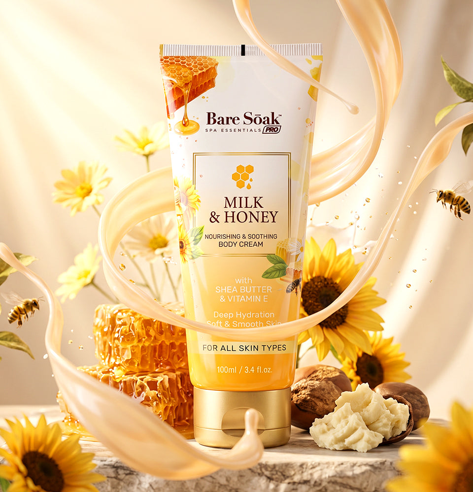 Milk & Honey Body Cream • 3.4oz Tube