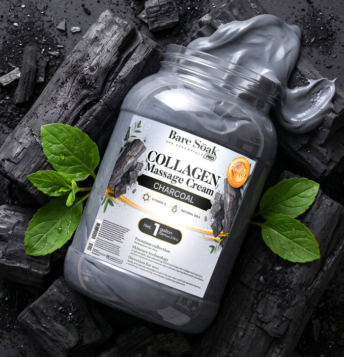 Charcoal • Collagen Massage Cream