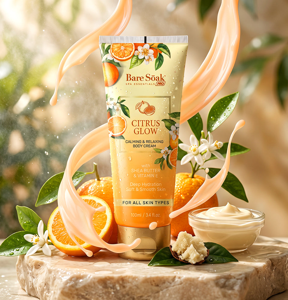 Citrus Glow Body Cream • 3.4oz Tube