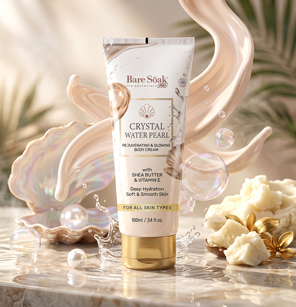 Crystal Water Pearl Body Cream • 3.4oz Tube