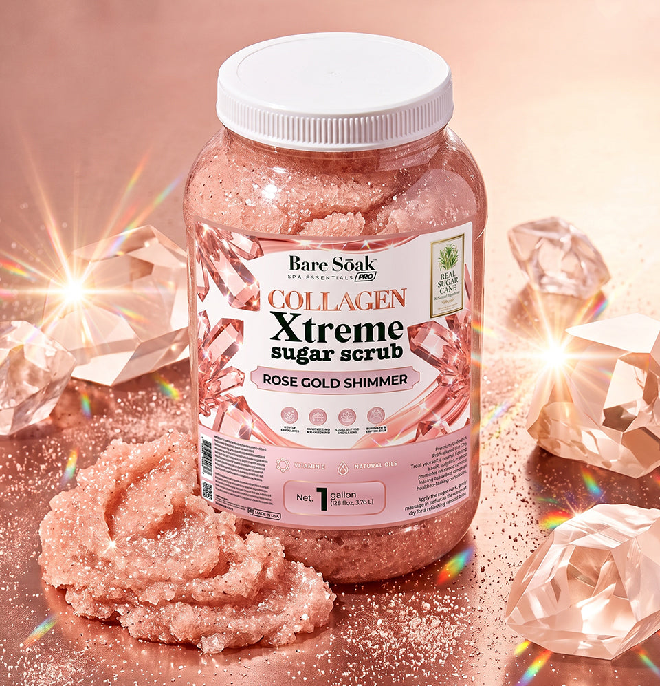 Rose Gold Shimmer • Xtreme Sugar Scrub