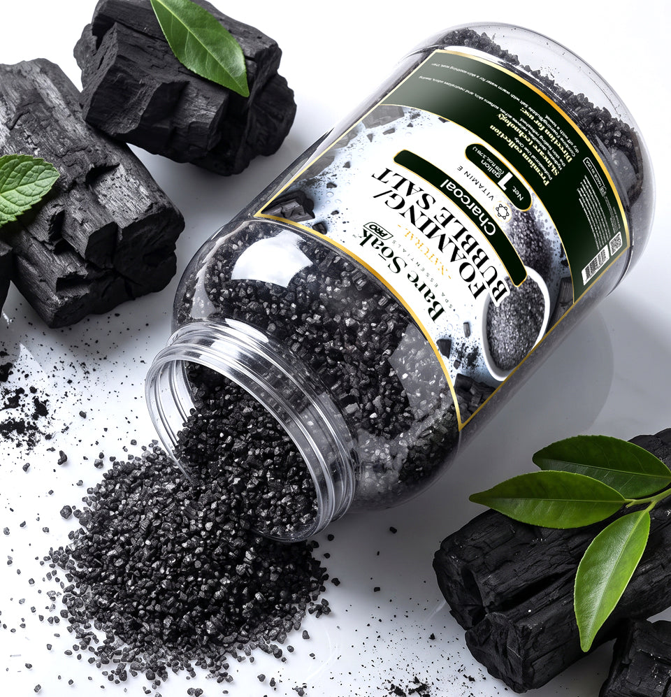 Charcoal • Gallon Foaming Ocean Salt