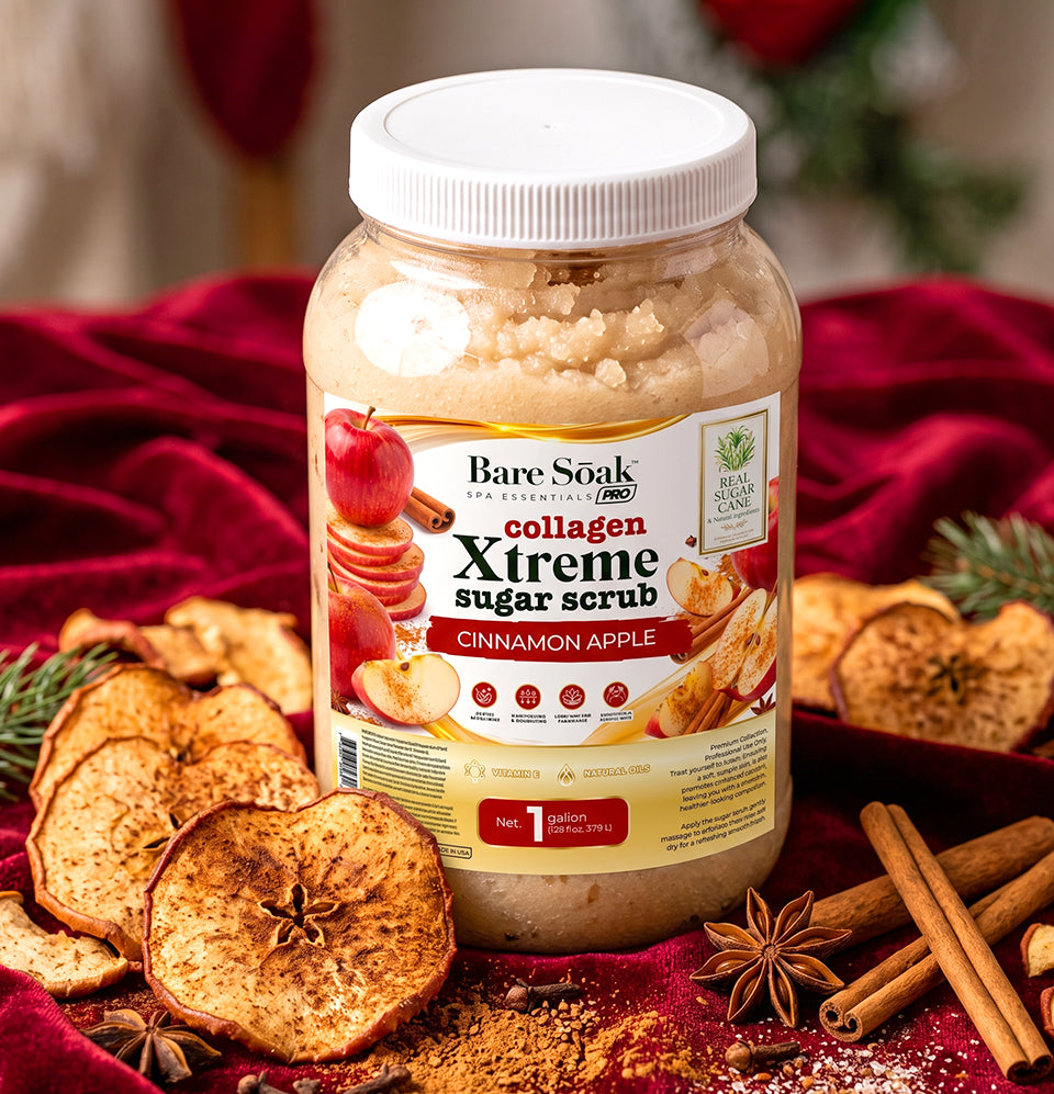 Gallon Xtreme Sugar Scrub - Cinnamon Apple