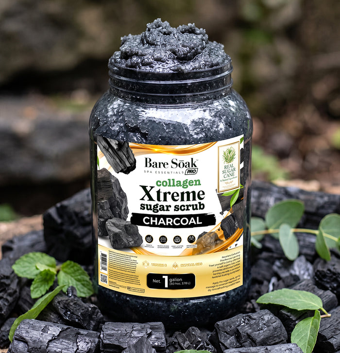 Charcoal • Gallon Xtreme Sugar Scrub
